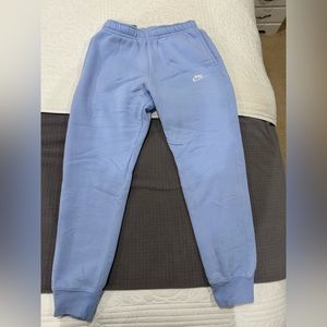 Nike joggers women size small light blue/light purple color.